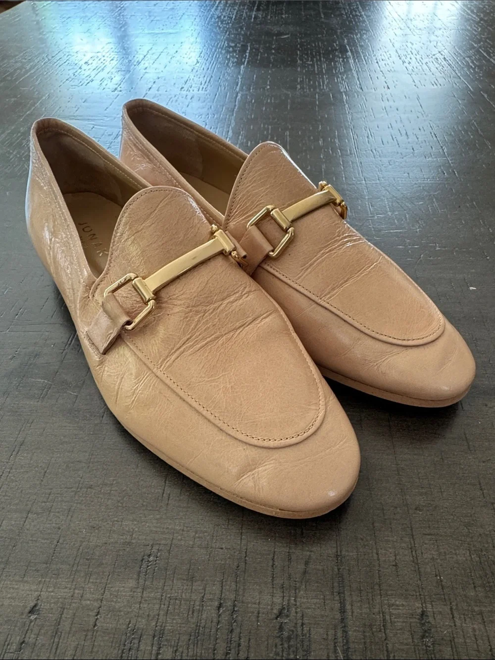 Jonak Paris Sempre Patent Leather Loafers / 39